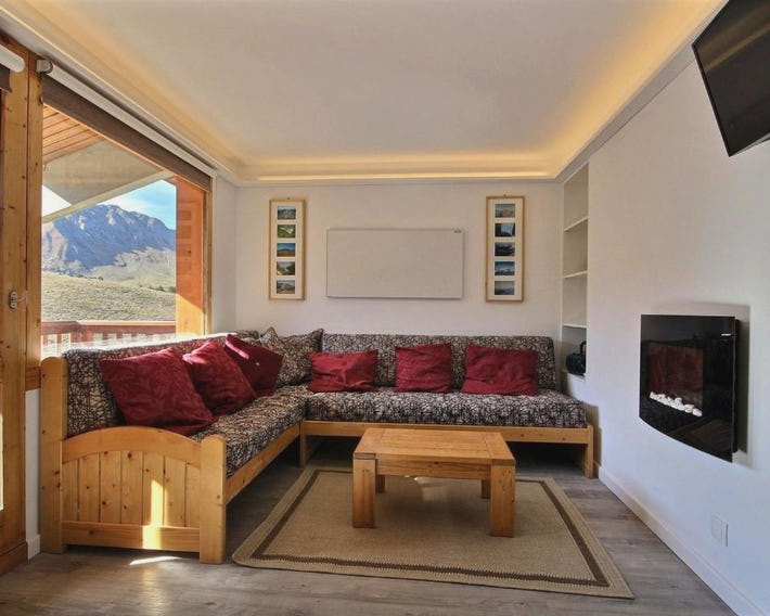Superbe duplex rénové avec Wi-Fi - 6 pers, 3 Px, ski-in/ski-out - FR-1-455-53