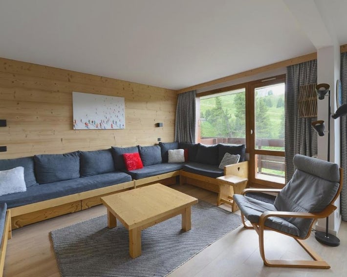 Appartement rénové au pied des pistes pour 7 personnes