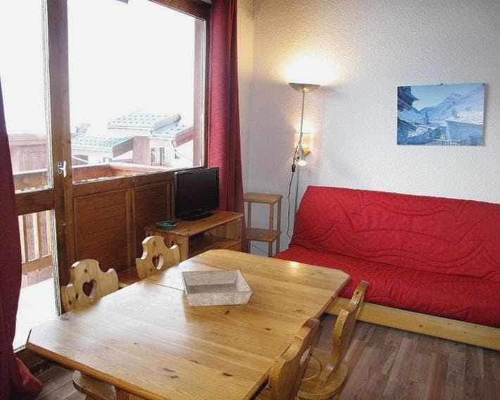 Appartement duplex 6 pers, aux pistes, casier à skis - FR-1-351-126