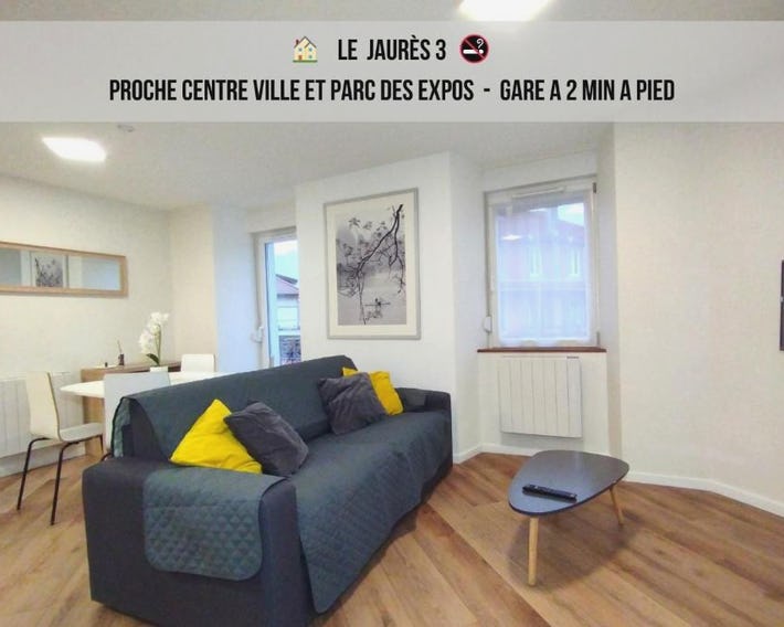 Jaurès 3 - appart proche gare