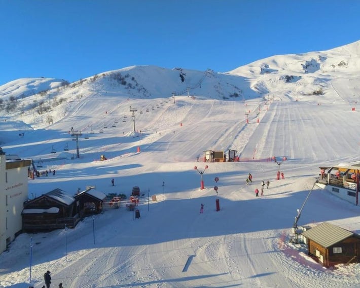 Appartement traversant résidence chaput 2 - 2 pièces - 6 personnes - vue sur front de neige
