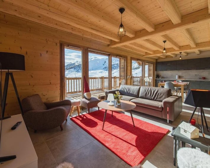 ODYSSEE B301 Duplex mansarde sur les pistes, vue panoramique