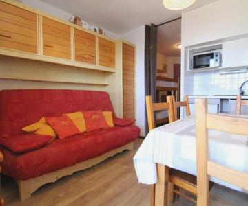 Studio confortable pour 4 personnes à L'Alpe d'Huez avec balcon, proche commerces et pistes - FR-1-4