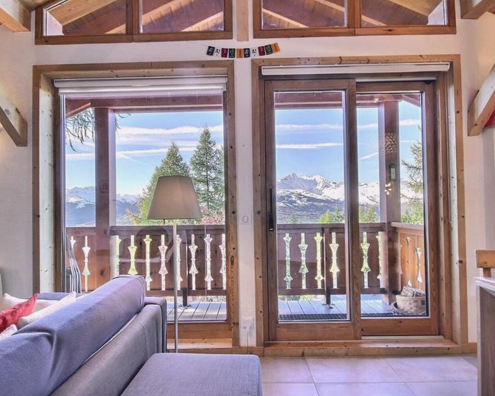 Chalet de charme 6 pers. à Vallandry près des pistes et commerces - FR-1-411-957