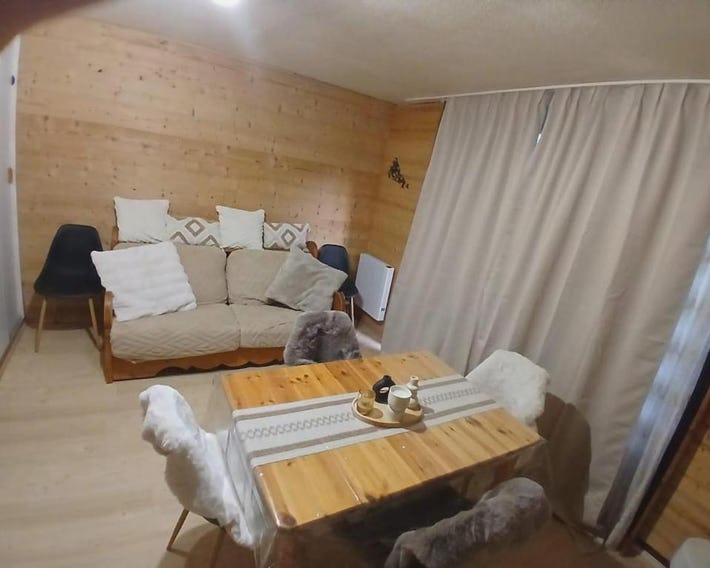Le corbier apart 6 pers , 1er etage vue pistes