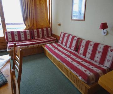 Studio skis aux pieds, balcon, animaux admis, Arc 1800 - FR-1-411-374