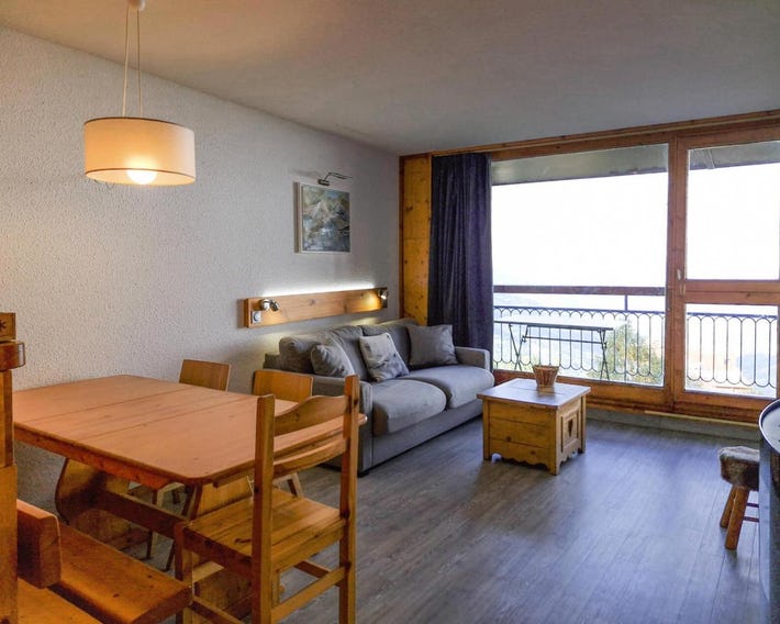 Résidence Nova - Appartement 2 pièces 6 personnes, lumineux avec une vue plongeante sur la vallée, u