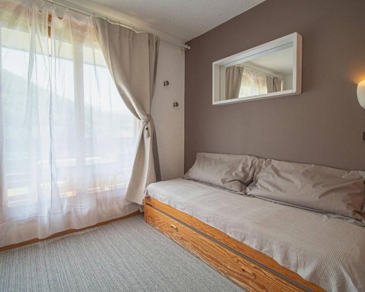 Studio lumineux avec accès direct aux pistes et à l'ESF - FR-1-356-233