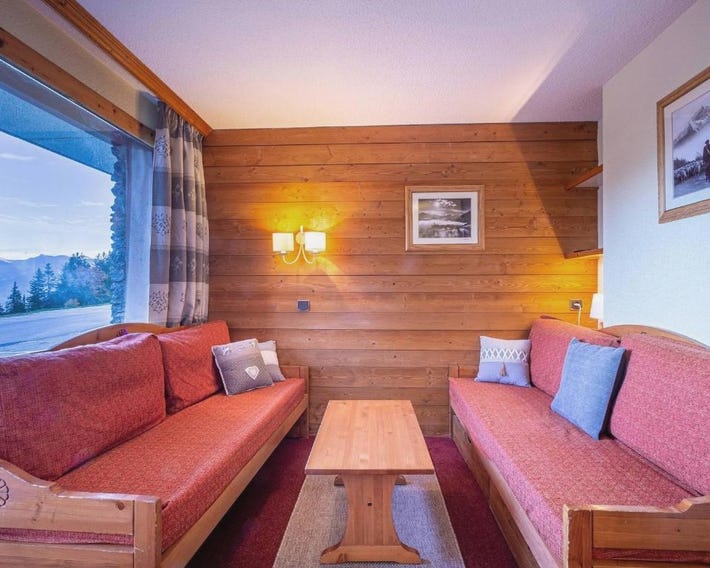 Studio divisible pour 4 pers à Valmorel proche pistes, commerces et remontées - FR-1-356-364