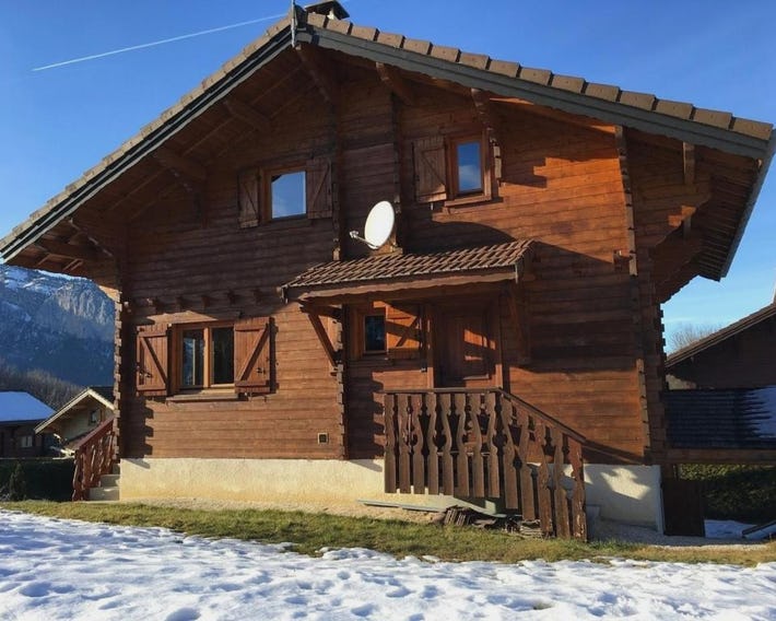 Chalet 5 chambres pour 10 personnes avec parking privé - FR-1-836-7