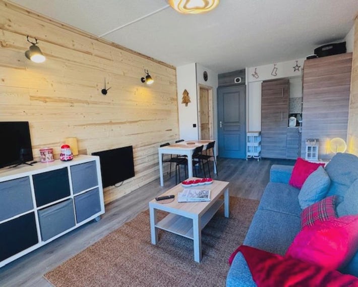 Appartement rénové au centre des 2 Alpes, proche pistes