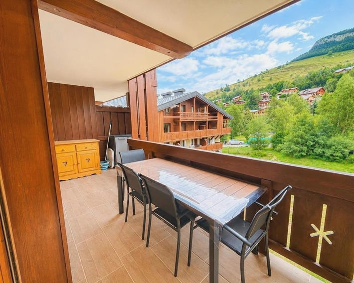 Appartement 6 pers - Ski aux pieds - Parking privé