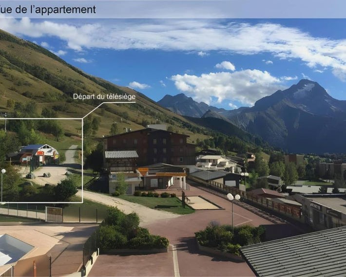 Appart Les 2 Alpes, pied des pistes
