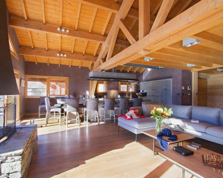 Grand chalet, vue sur glacier - 12 pers. - FR-1-905-22
