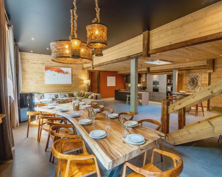 Chalet spacieux, parking - 14 pers. - FR-1-905-3
