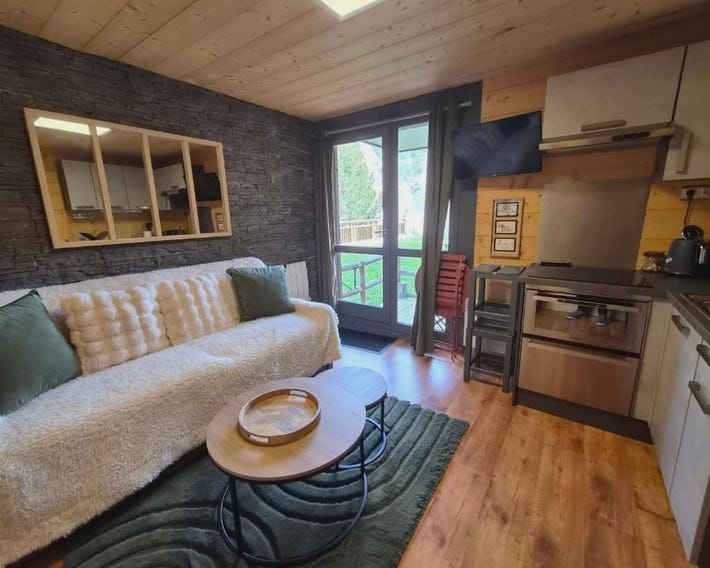 Studio avec animaux acceptés, parking - 4 pers. - FR-1-516-230