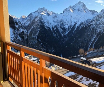 Vue Magnifique Et Balcon Orienté Sud - T2 Pour 5 Personnes