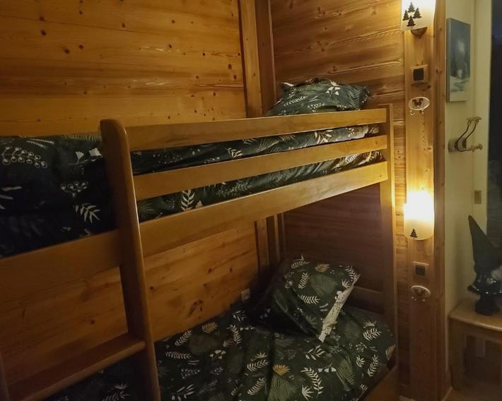 Chouette appartement au pied des pistes (4 max)
