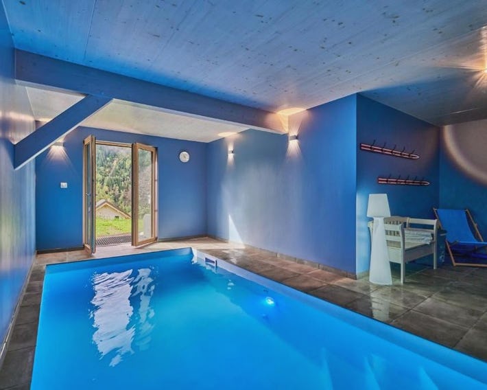 L'Ecrin de Venosc piscine privée