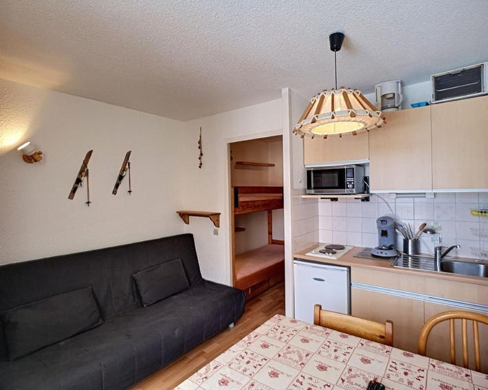Studio Les Menuires, 1 Pièce, 3 Personnes - Fr-1-178-305