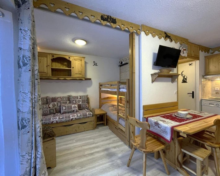 Studio Les Menuires, 1 Pièce, 4 Personnes - Fr-1-452-32