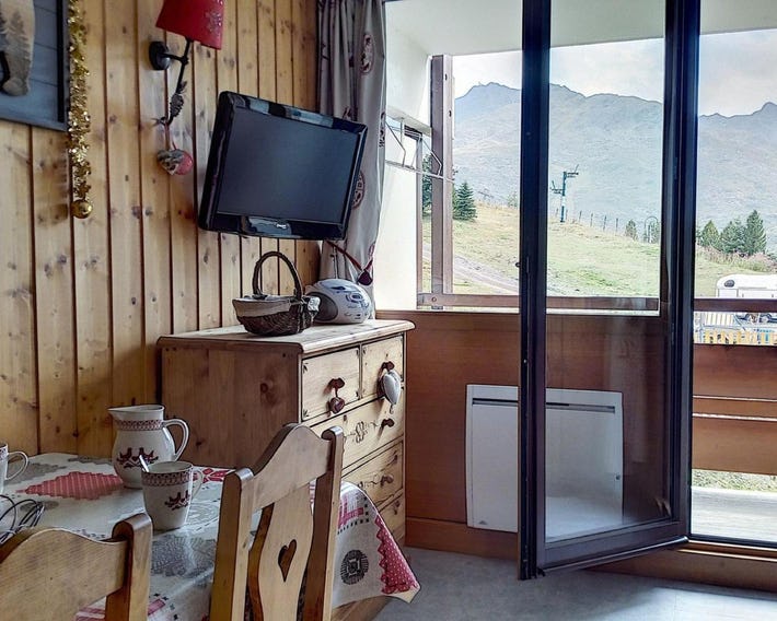 Studio Les Menuires, 1 Pièce, 3 Personnes - Fr-1-344-175