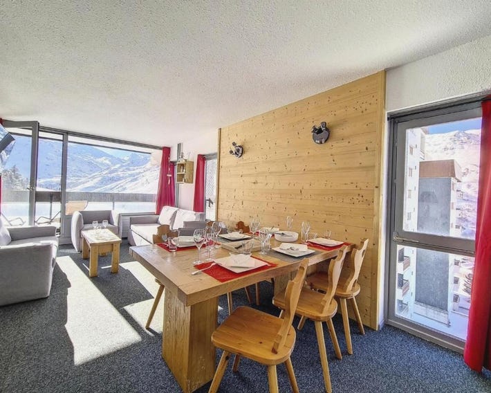 Résidence Dorons - Appartement rénové · Centre station · Balcon MAE-0734