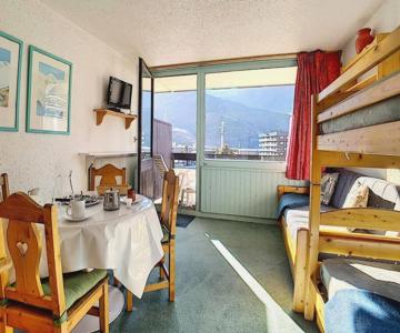 Résidence Aravis - Studio fonctionnel · Départ et retour skis aux pieds · Balcon MAE-3374