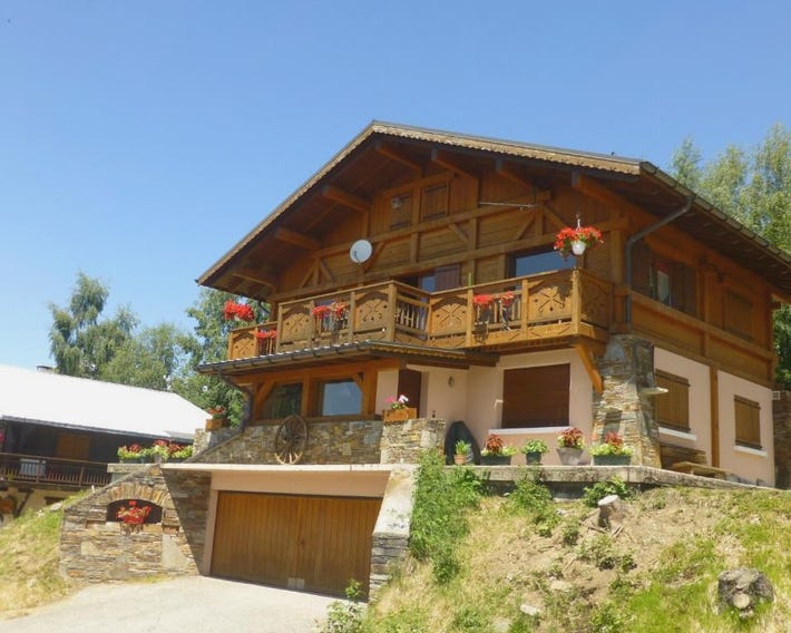 Les Saisies coté Légette appartement dans chalet LE NEPAL