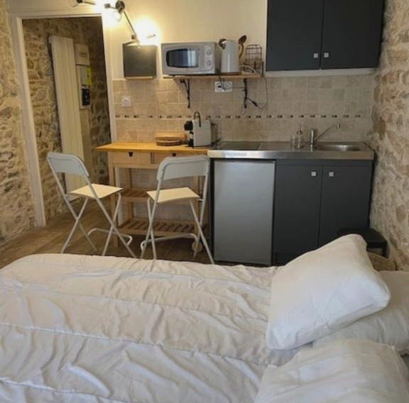 Studio with exposed stone Vieux Lyon