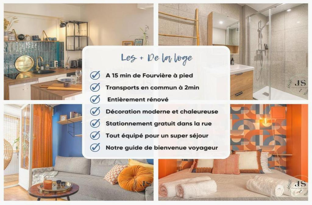La Loge du Gardien - T2 Proche Fourvière