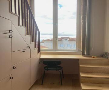 Studio avec vue