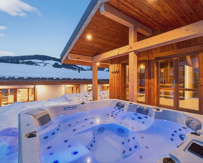 Luxury Chalet with Private Spa & Wellness Area