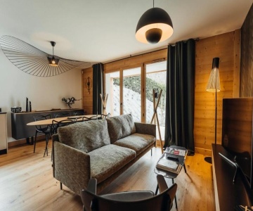 Superb Apartment For 8 People In Megève