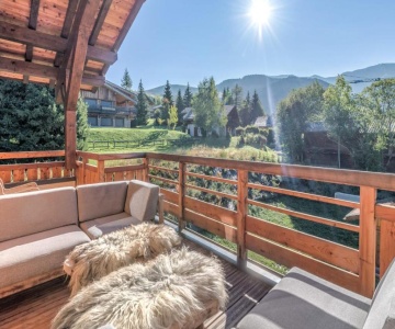 Exclusive Five-bedroom W Sauna & Hammam In Megève - Welkeys