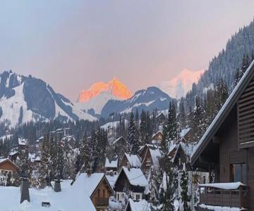 Appartement Standing Face Mont Blanc Piscine