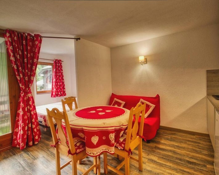 Bel appartement 1 chambre, coin montagne, balcon, animaux admis