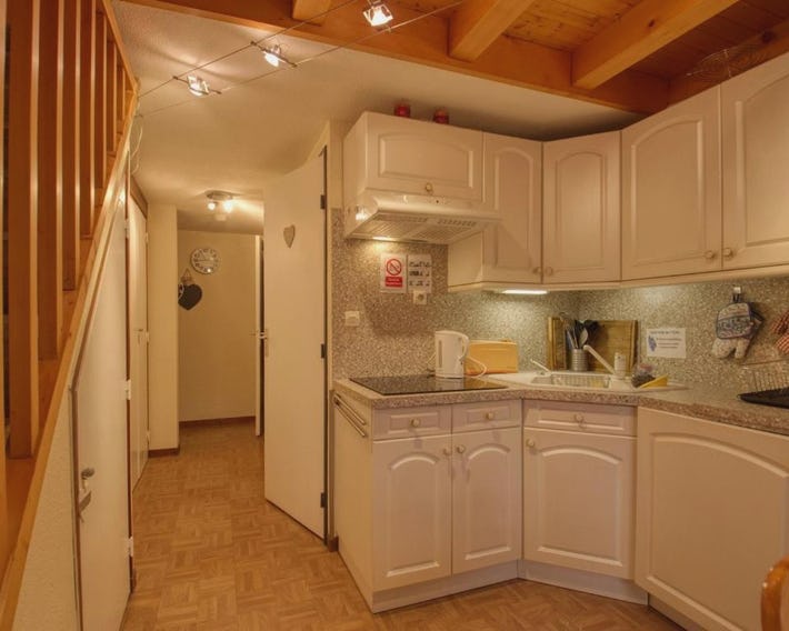 Duplex cosy 4 pers. à Morillon avec parking et balcon