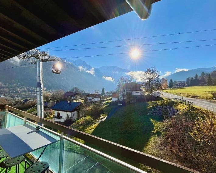 Bright apartment for 6 in Saint-Gervais