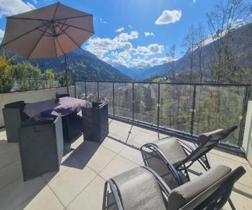 La Terrasse des Aiguilles - Vue montagne, terrasse - AravisTour