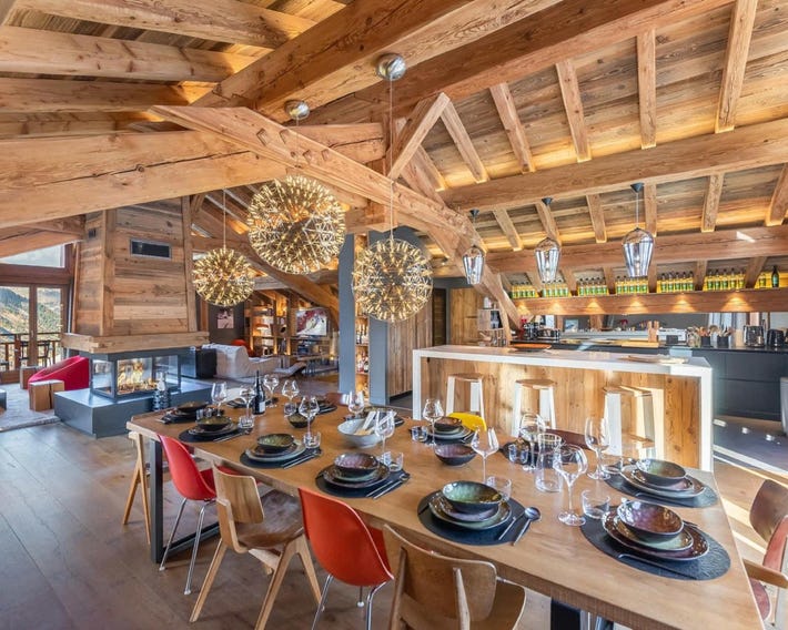 Chalet de prestige au coeur de Saint Martin de Belleville, à quelques pas des pistes - FR-1-570-38