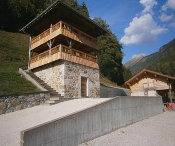 Mazot de Joe avec son hammam entre la Clusaz et Annecy