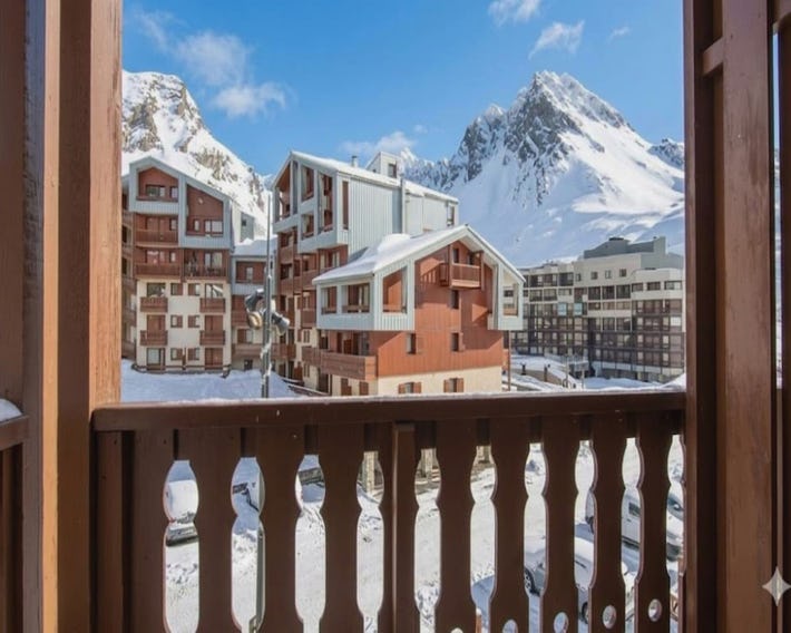Alpine Stay With Balcony In Tignes