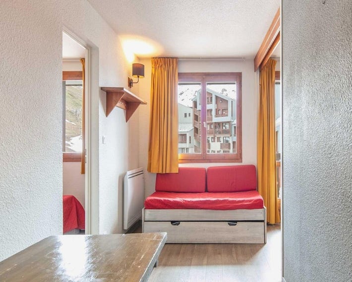 Alpine 1-bed Apartment In Tignes