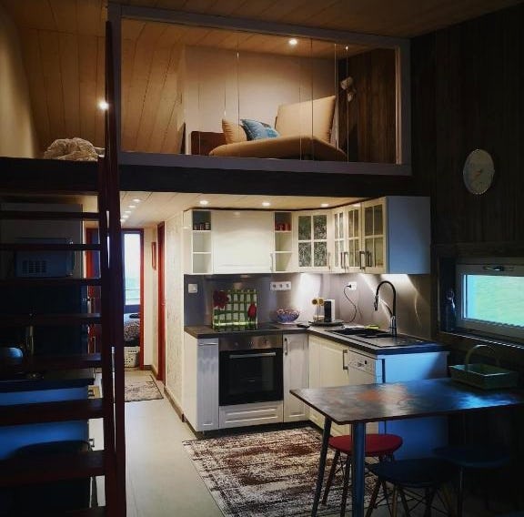 Stunning view crossing apartment - 1 bedroom + mezzanine - 5pax - Tignes Val Claret