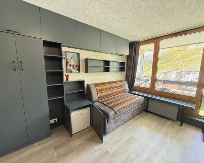 Studio vue montagne - 4 pers. - FR-1-449-200