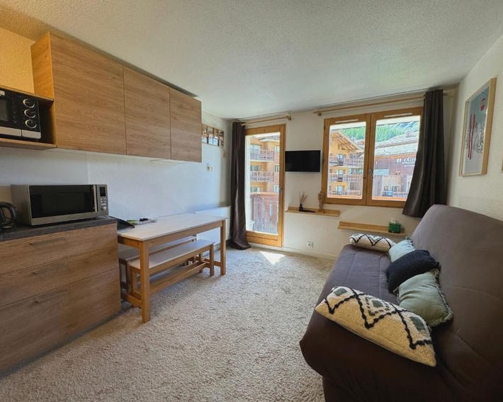 Joli studio 4 pers - Tignes 1800 ski au pied