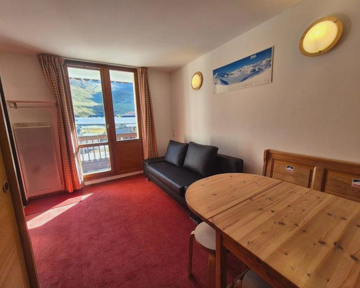 Studio confortable, balcon au sud - 4 pers. - FR-1-502-618