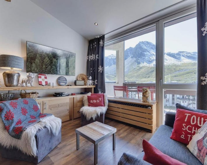 Tignes Val Claret Duplex 3 Chambres, Skis Aux Pieds, Parking Privé - FR-1-641-77