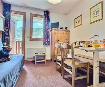 Studio 4 pers à Tignes, balcon sud, animaux admis - FR-1-411-391